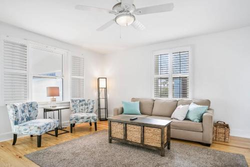 St. Augustine Beach House | Beach Cottage! 100 Steps to the Sand, Pets OK, Private Deck!