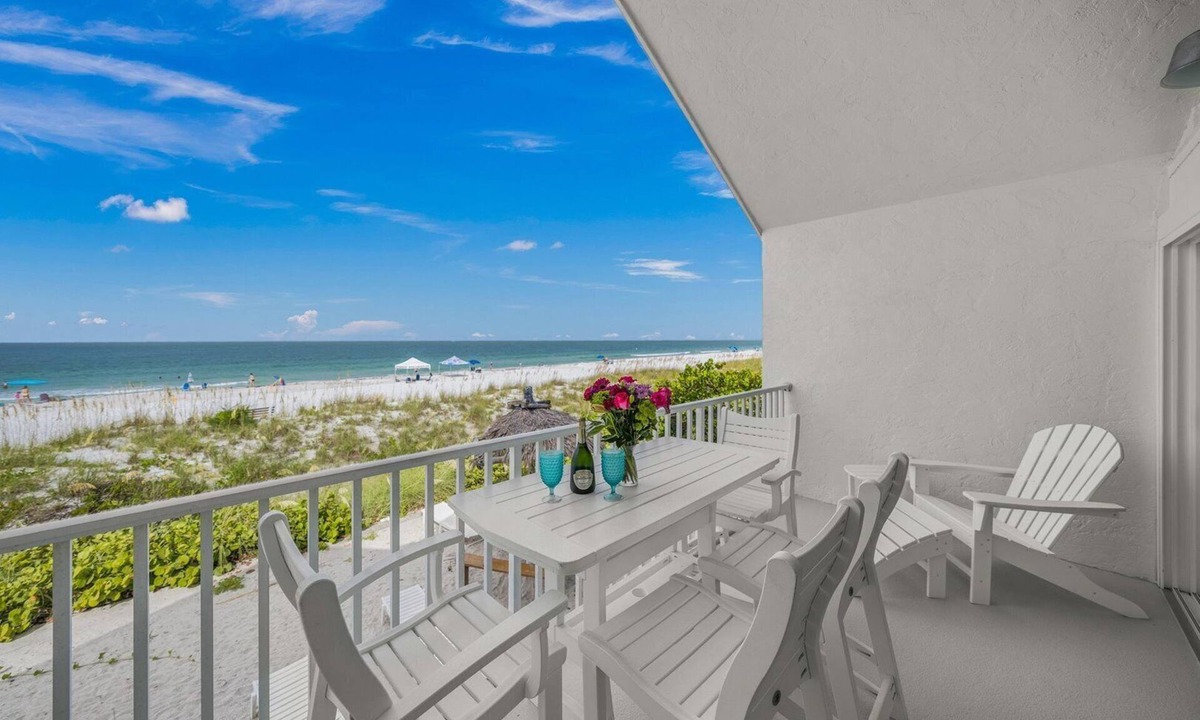 Holmes Beach Condo | Beachfront Paradise 111 ~ Yes, That'S Your View! ~