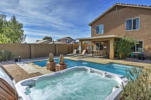 Coolidge House | 'Bella Casa' Coolidge Home w/Pool & Hot Tub!