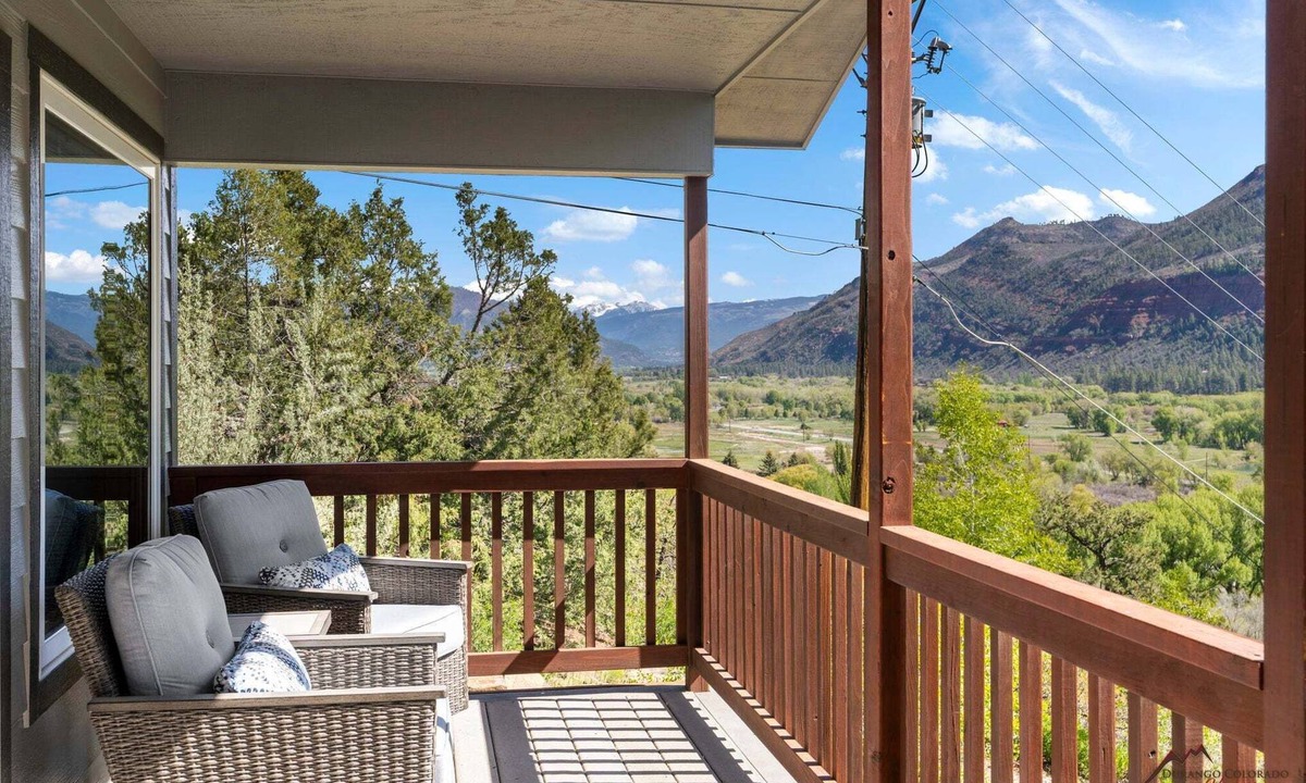 Durango Cottage | Best Porch Views in Durango, AC, Pet Friendly