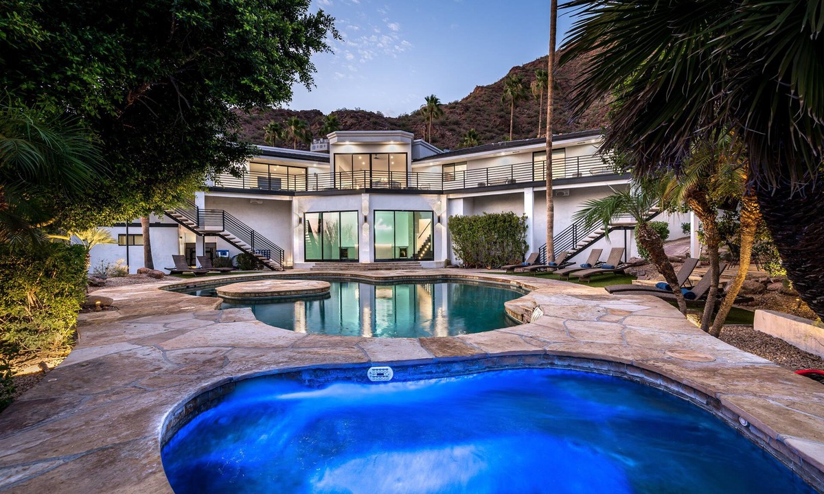 Copeland Hill House | Camelback Mountain Mansion - Micro-resort, Views, Golf, Heated Pool, Game Room