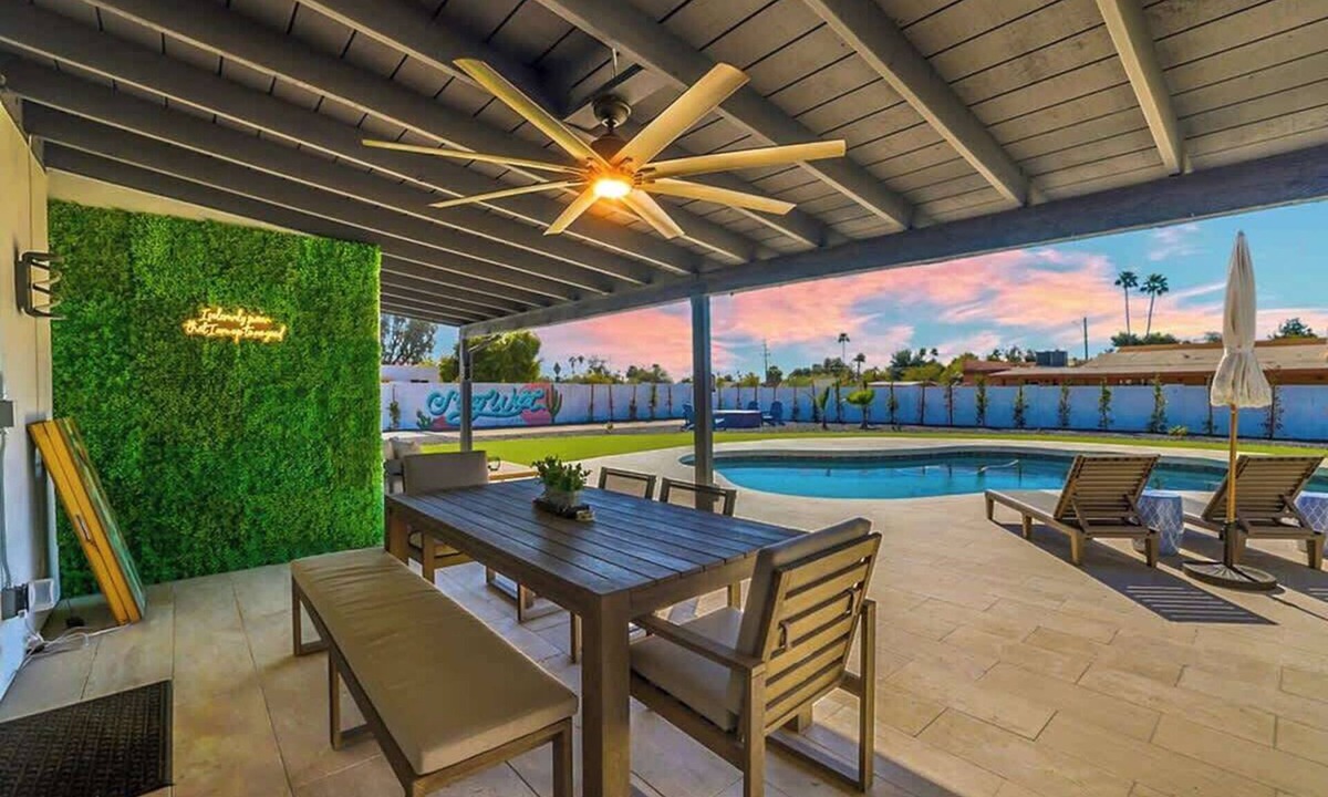 Thunderbird Desert Estates House | Exclusive oasis: pool, games, sleeps 12