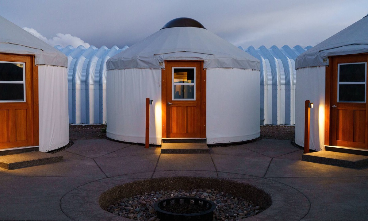 Center House | Frontier Drive-Inn | Yurt 7