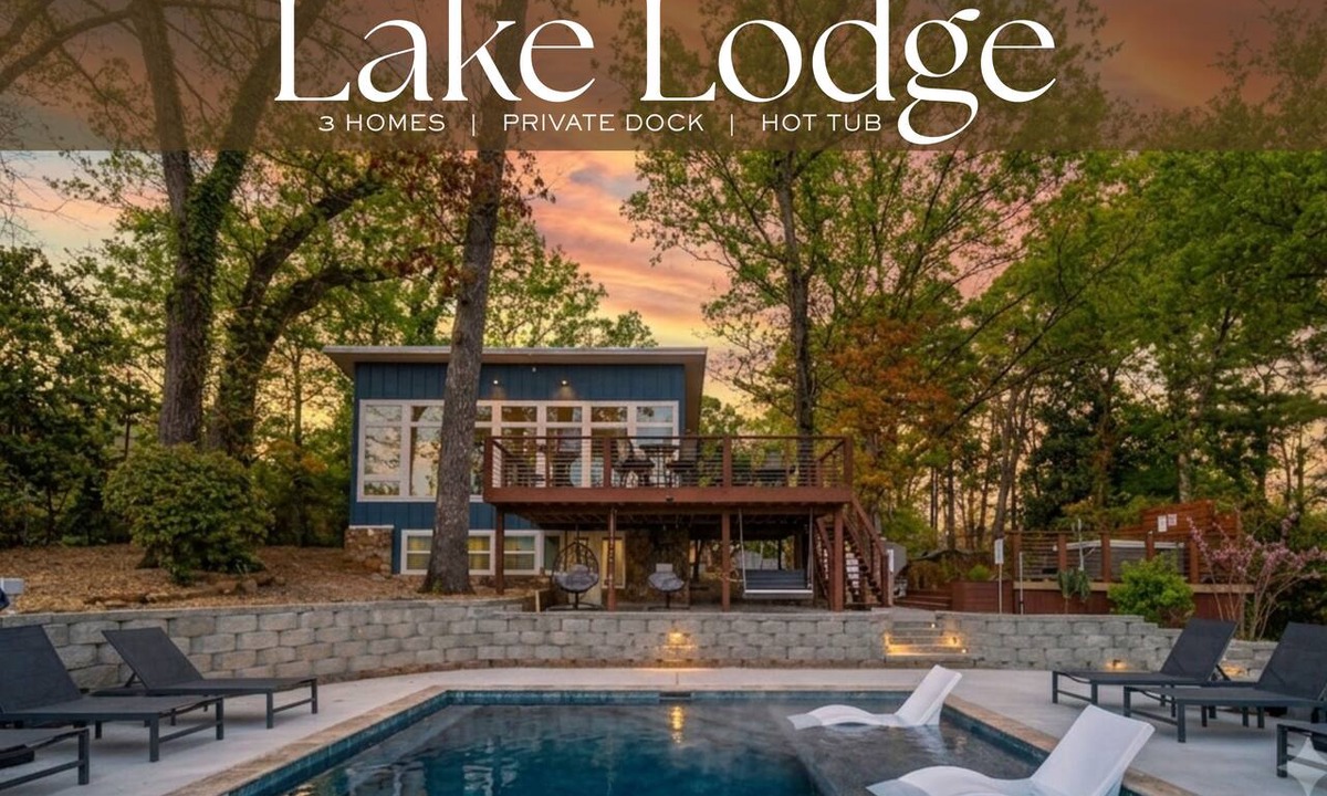 Rockwell House | Lakefront Escape | Private Dock | Sleeps 24