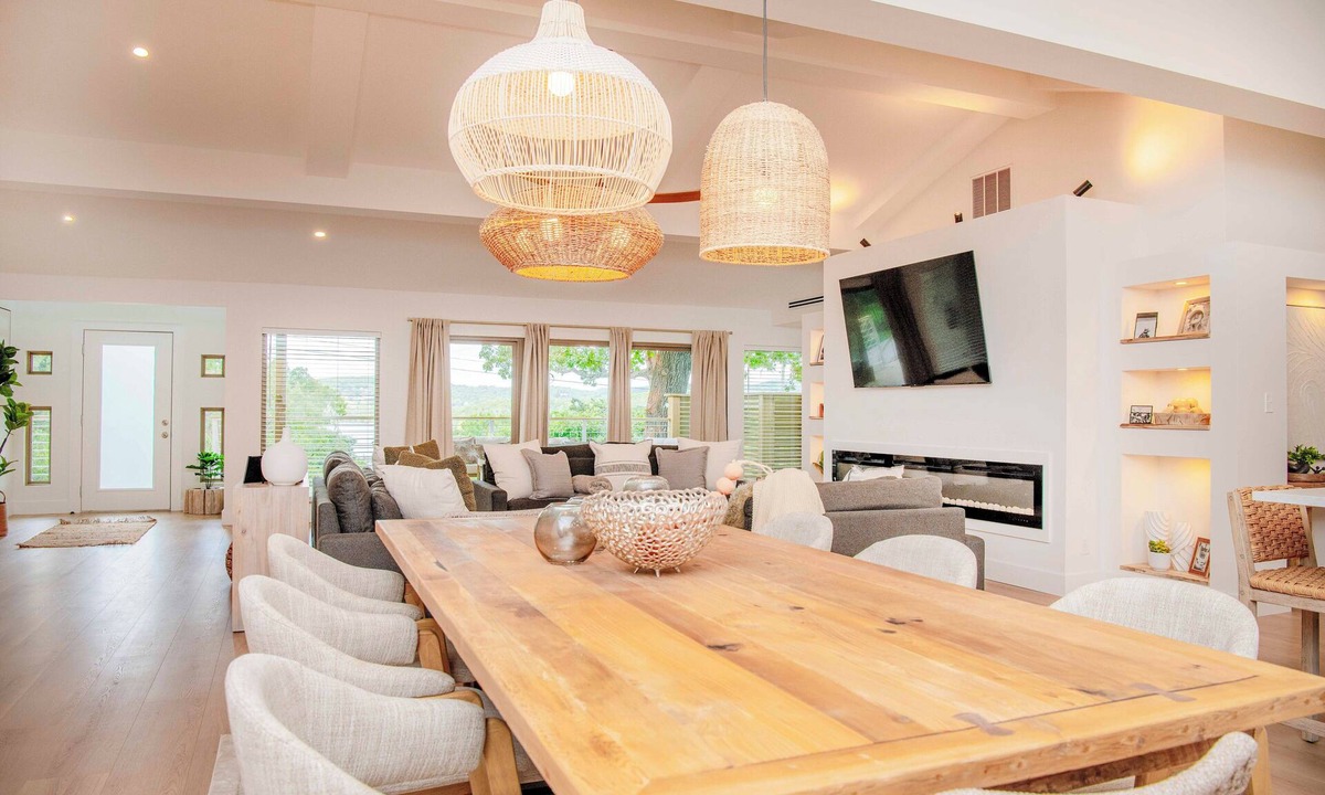 Indian Point House | Lakeview Home with Sunset Deck & Firepit - Near SDC - Resort Access