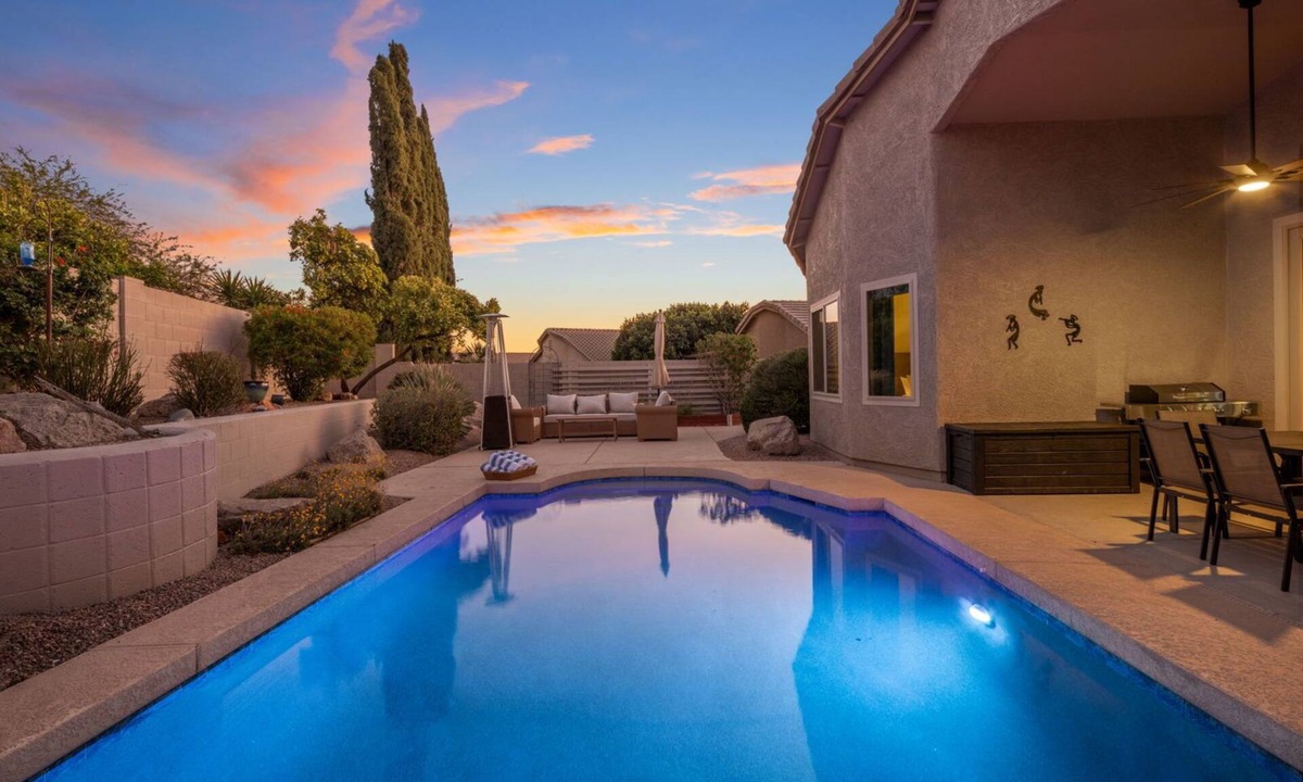 Boulder Mountain Highlands House | Luxe Desert Oasis w/Pool + Mtn Views