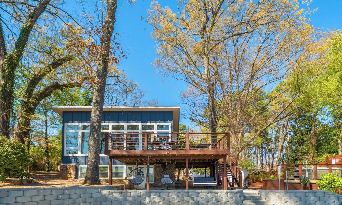 Rockwell House | Modern Lakefront Escape | Private Dock | Hot Tub