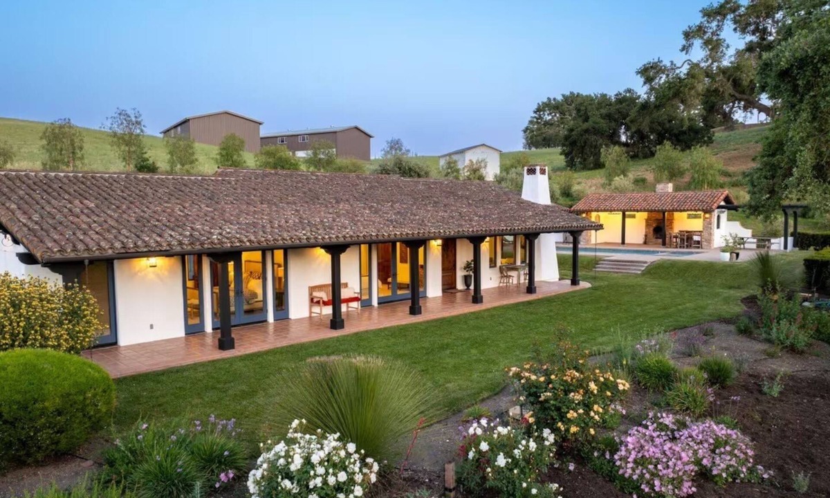 Ballard House | Rolling Ranch: 10-Acre Estate with Pool, Spa, Entertaining Barn & Vineyard Views