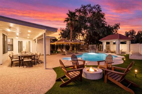 Santiago House | Solara - Pool & Spa - Mins to Scottsdale Quarter