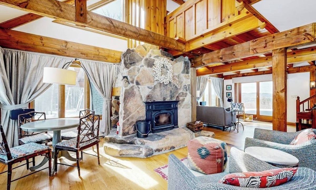Littleton House | Stunning home with Moore Reservoir views and private sunroom