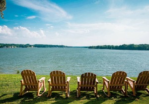 Lakefront Property Two Bedroom Cabin #31 at Long Cove Resort by RedAwning