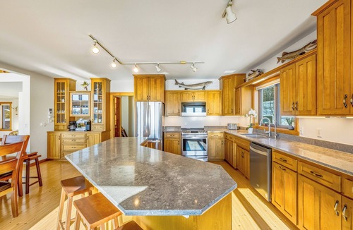 Turtle Lake House | 100 Acre Haven on Little Round Lake