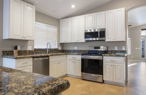 Cayman Square House | 100% Fresh Remodel complete! New Everything! Private Backyard and Sparkling Pool