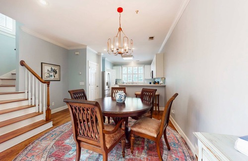 Harleston Village House | 2-story downtown Charleston house with balcony, washer/dryer, central AC, WiFi