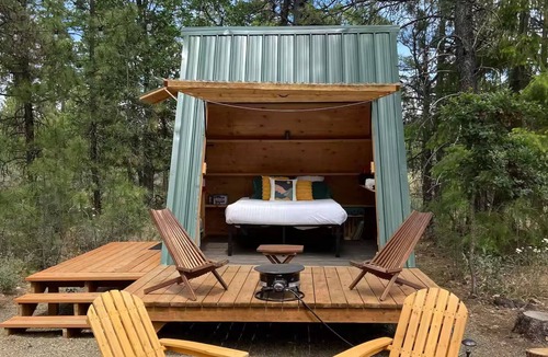 Goldendale Cabin | A-Frame Tiny Cabin in the Woods in Goldendale