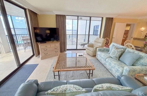 Punta Rassa Condo | Beachfront 3B/3B Fully Renovated Condo on Private Beach w/Heated Pool