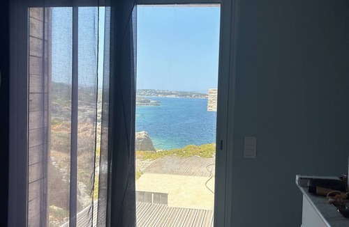 Algajola Villa | Beachfront villa with a sunset view