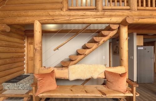 Cornucopia Cabin | Birch Haven | Spectacular Lakefront Log Cabin