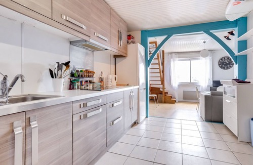 Biscarrosse Plage Apartment | Central Studio with Mezzanine Near Beach