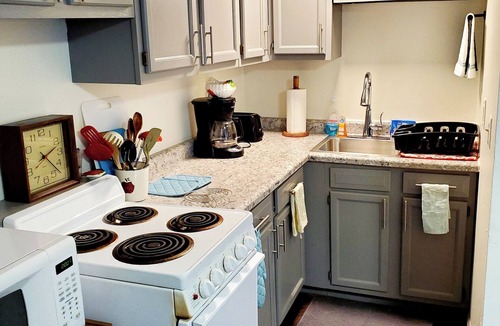 Tomah Apartment | Charming 1-bedroom split-level apartment with WiFi in Tomah