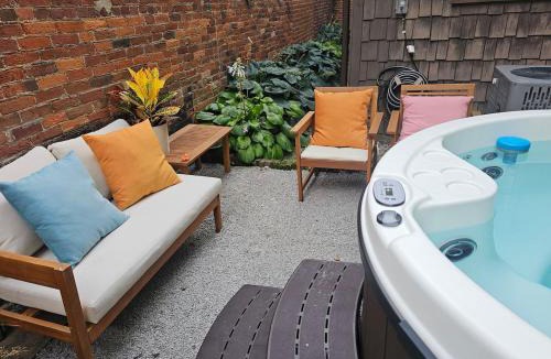 Mount Auburn House | Charming Cottage Downtown - Walk to OTR with Hot Tub & Indoor Fireplace