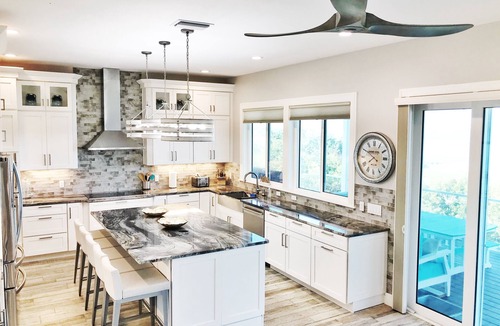 Placida House | Cloud 9 on LGI Beach! No Roads. No Cars. Just Island Life w/Beach to Bay Views.