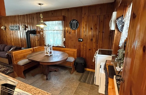 Pocono Summit Cabin | Cozy Pine Cabin in the heart of the Poconos.