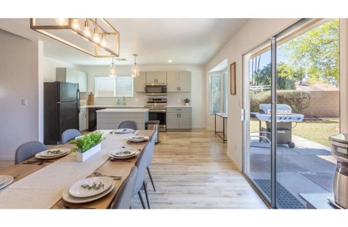 Chandler House | Desert Manor - Fully remodeled 3 bedroom home with game room and hot tub!