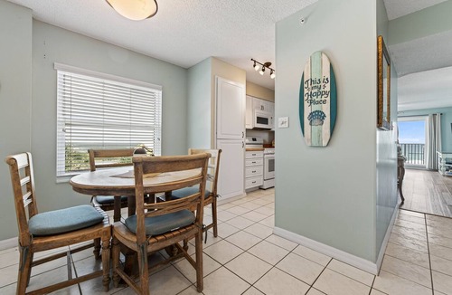 Seawinds Condo Condo | Direct oceanfront 2/2 corner condo with large balcony, heated pool, and garage parking