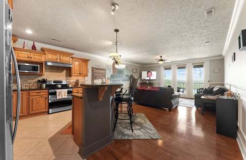 Indian Point Apartment | Dunder Mifflin Branson! Office-Themed Lake Condo