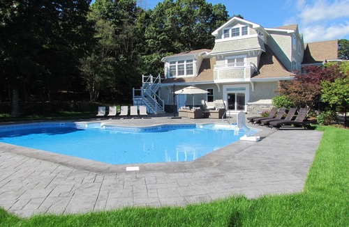 Pawcatuck House | Elegant Waterfront Estate On 2 Acres ~ Private Pool ~ 12 min from Mystic!