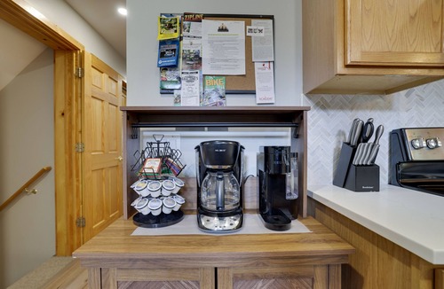 Briar Crest Woods House | Forest Pine Chalet | Hot Tub, Game Room, Sleeps 16
