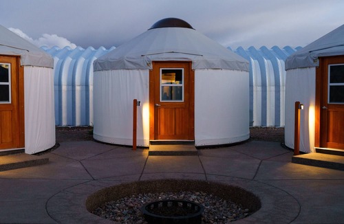Center House | Frontier Drive-Inn | Yurt 7