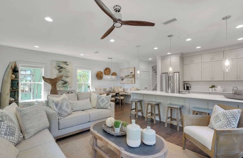 Seacrest House | Goin' Coastal Cottage with Heated Pool & Golf Cart