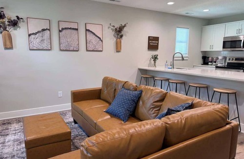 Saint Marys  Allen County Condo | Group-Friendly 6BR Duplex Sleeps 20 Prime Location