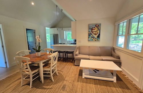 Hampton Bays House | Hamptons Waterview Custom Home with Designer Finishes Heated Gunite Pool