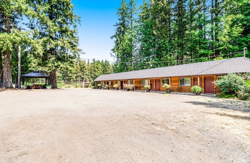 Quilcene Apartment | Hiker's studio with mountain views & fast WiFi - dog-friendly