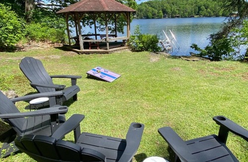 Starrucca Cabin | Lakefront 3BR Cabin w/Private Dock, Swim, Fish, Relax
