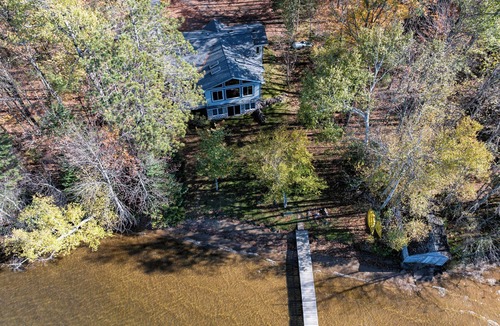 Cable House | Lakefront Cabin with Sandy Shoreline | ATV & Snowmobile Trails | Dogs OK