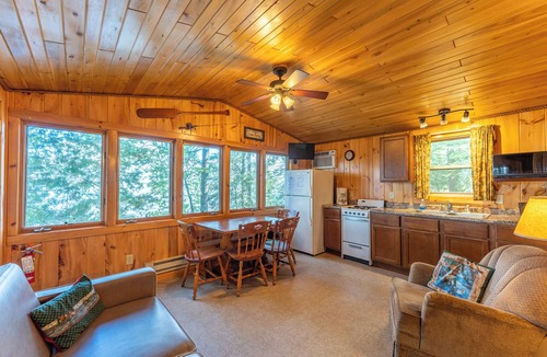 Orr Cabin | Lakefront Cabin with Shared Dock