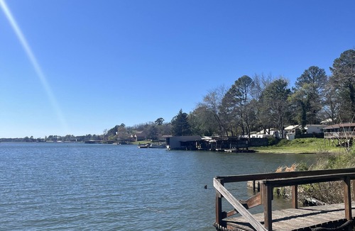 Lakeland RV Rental | lakefront spot for tent/small rv w/access to shared bathroom pet friendly