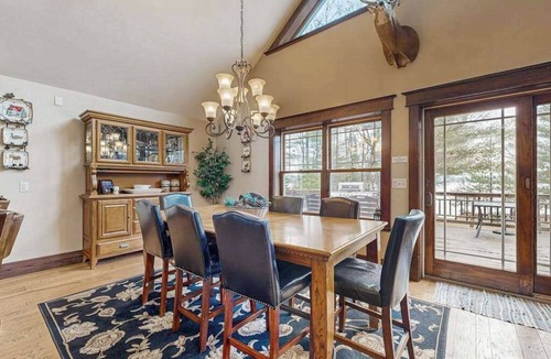 Tomahawk House | Large, waterfront home w/a full kitchen, dock, canoes, & outdoor firepit