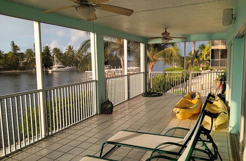 Islamorada Condo | Ocean View with protected dock on lagoon with private boat ramp