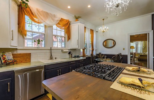 Orangeburg House | Peaceful Backyard Fire Pit BBQ Grill Parking: Orangeburg Home
