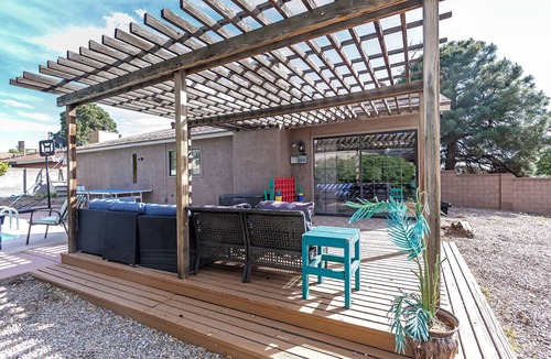 Northeast Heights House | Peaceful, single level pool home