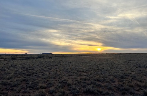 Holbrook RV Rental | Petrified Forest Campground Raw barren Land