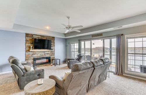 Lakeland House | Pool Access at Waterfront Lake Ozarks Rental!