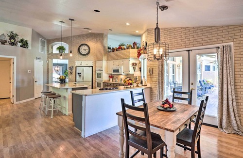 Tierra Norte House | Pool, Putting Green, Fire Pit: Elegant Peoria Home