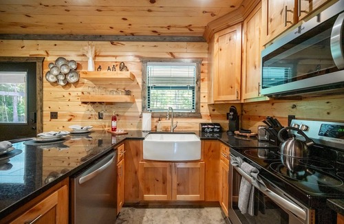 Pickens Cabin | Private Forest Escape Hot Tub Fire Pit Trail