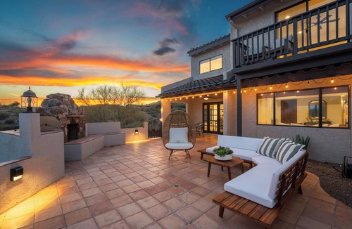 Cimarron Foothills Estates House | Private Pool Oasis Desert Views Game Room